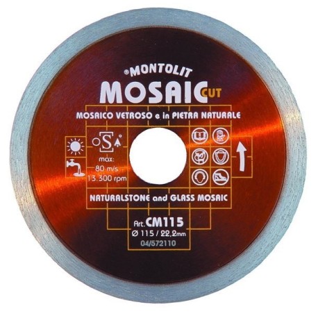 Montolit Diamantový kotouč CM 125 mm