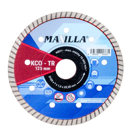 Maxilla KCO-TR 125 priemer kotúča